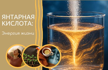 Янтарная кислота: для чего нужна, как принимать и применять для растений.